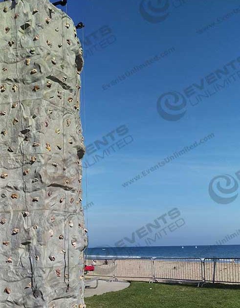 24ft Climbing Wall Rock Wall Rental Events Unlimited   Rock Climbing Wall 491x630 